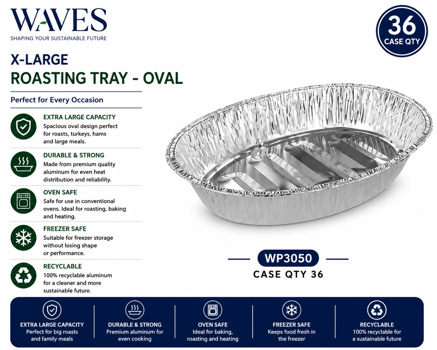 XTRA-LARGE ROASTING TRAY