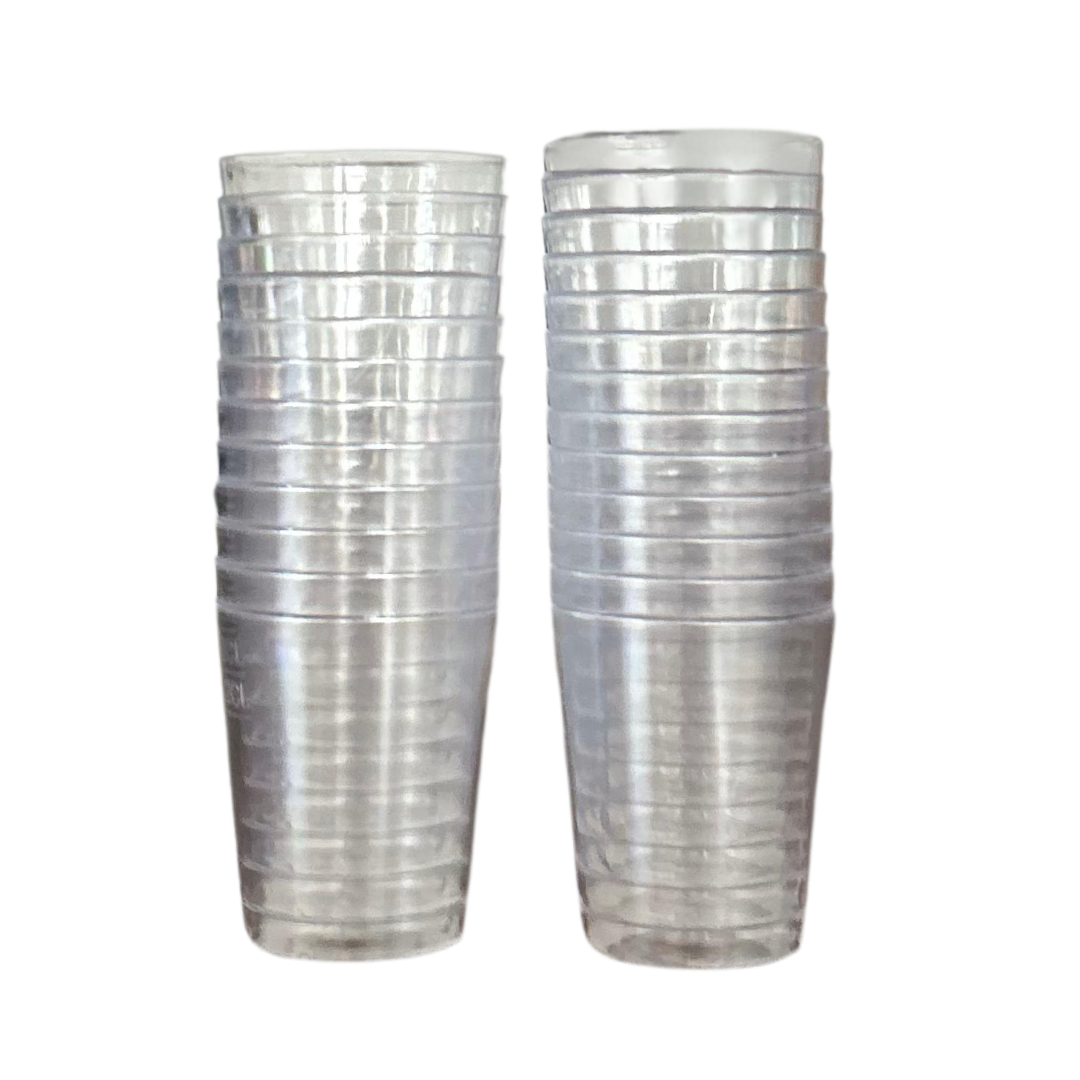 PLASTIC SHOT GLASSES 25 PACK
