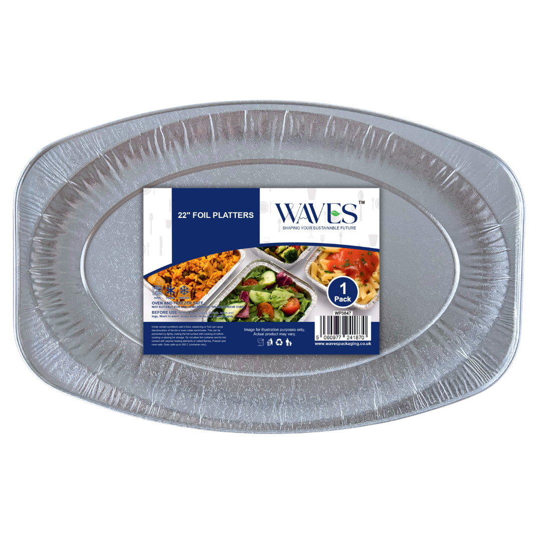 22" FOIL PLATTERS 1 PACK