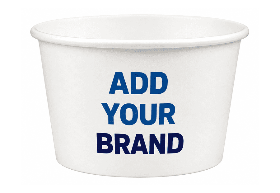 Custom Branded Ice Cream Cup (12oz)