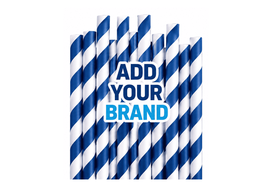 Custom Branded Paper Straws (6mm)