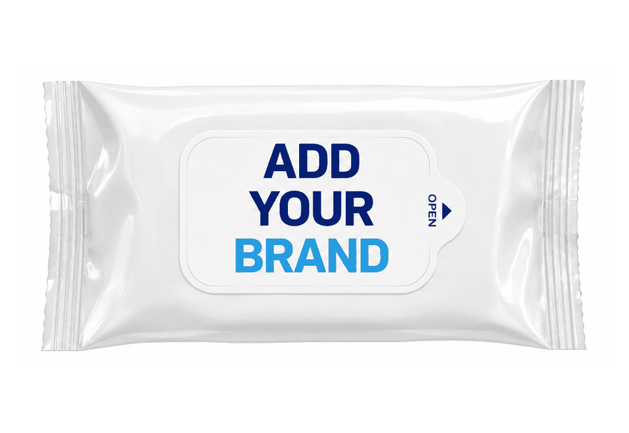 Custom Branded Wet Wipes (Standard)