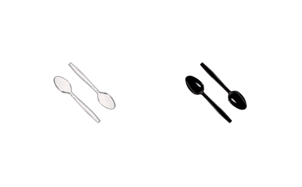 Reusable PP Spoon (Black)