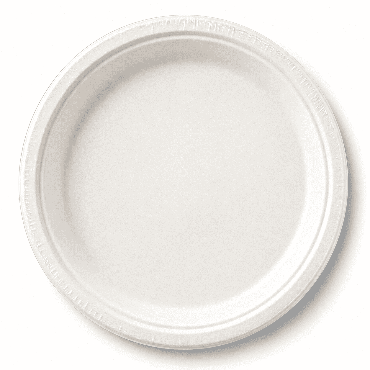 10" Bagasse Plates (Box: 500 pieces)