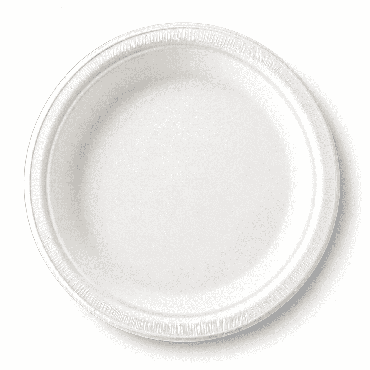 9" Bagasse Plates (Box: 500 pieces)
