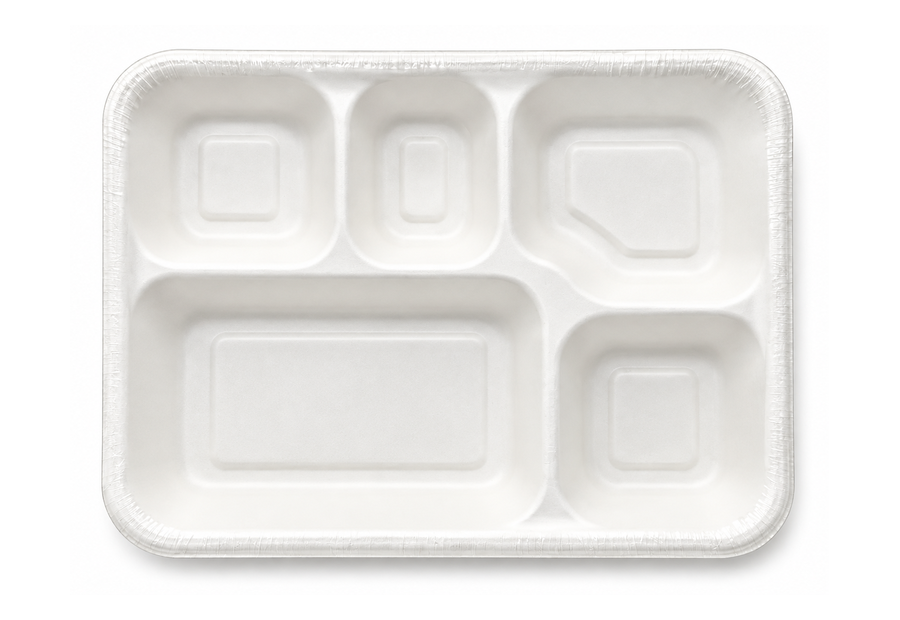 5" Comp Bagasse Plates (5")