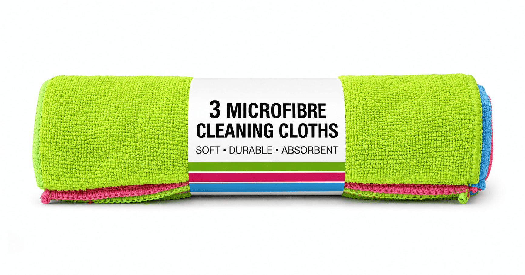 3 Microfibre Cleaning Cloth