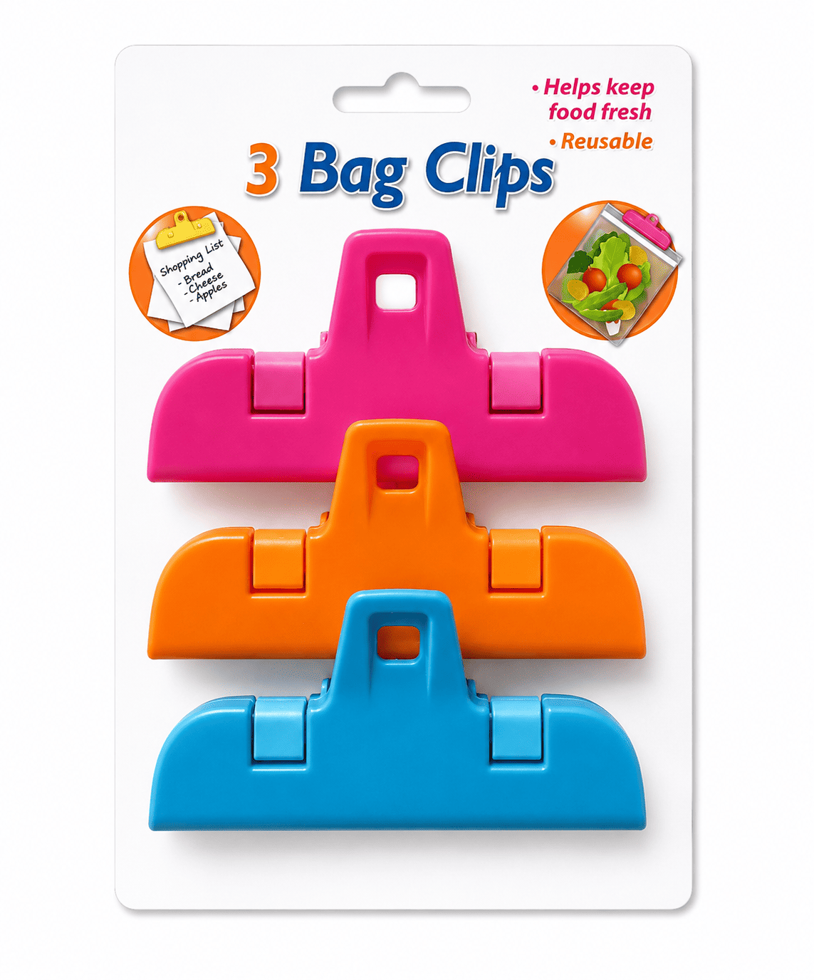 3 Bag Clip
