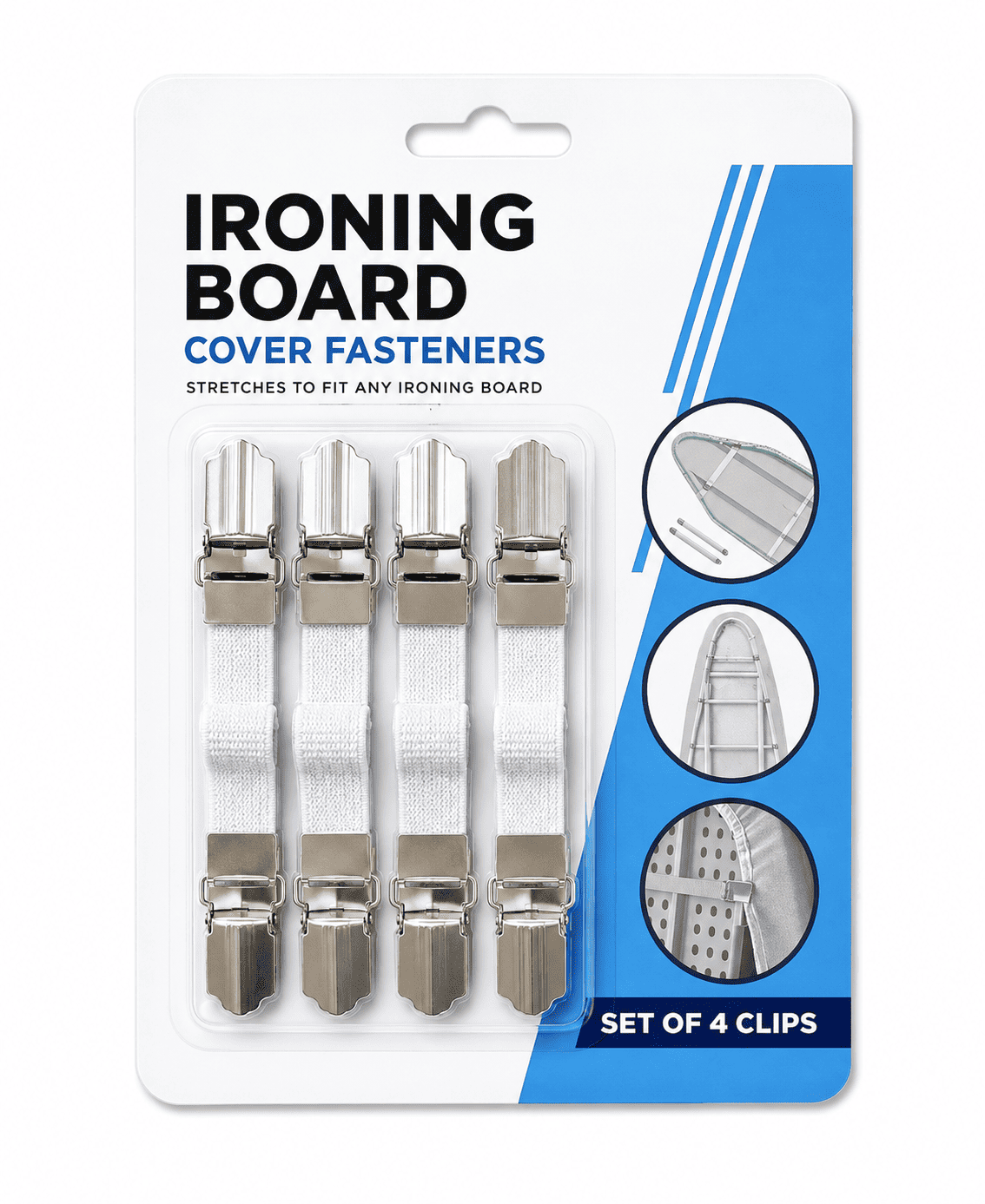 IRONING BOARD COVER FASTERNERS