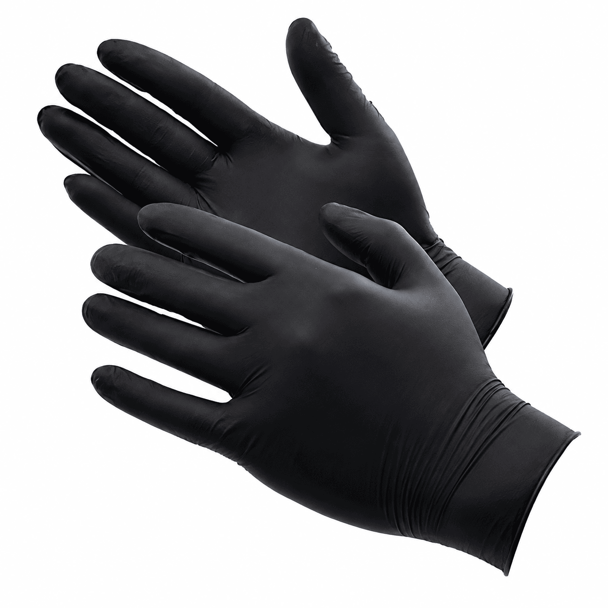 Nitrile Gloves Black - Large
