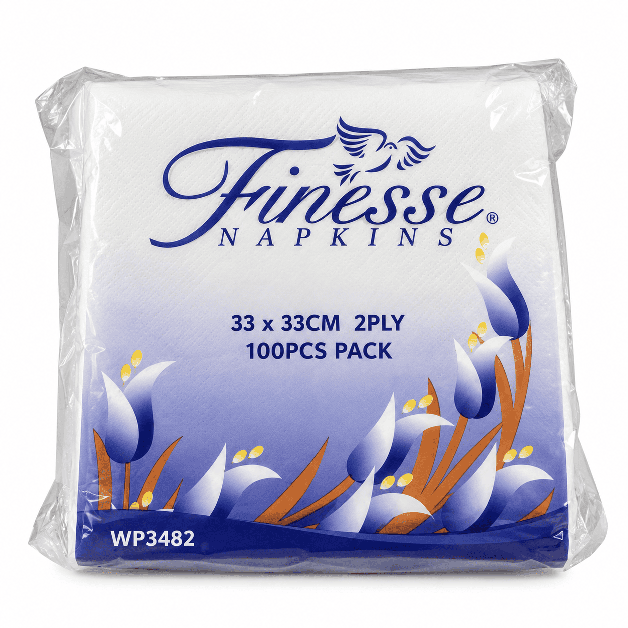 33 x 33CM 2PLY 100PCS PACK