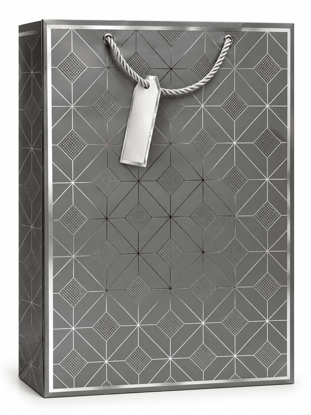 Large Gift Bag - Silver