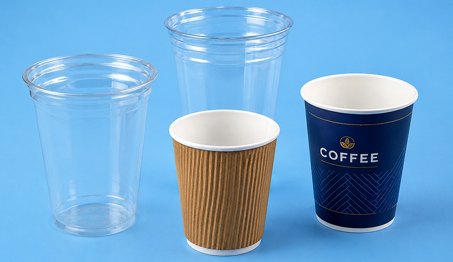Branded Clear Cups